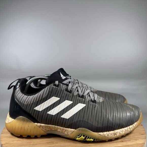 Adidas Boost CodeChaos Spikeless Golf Shoes Mens Size 11 Grey (EE9103) - Picture 1 of 9